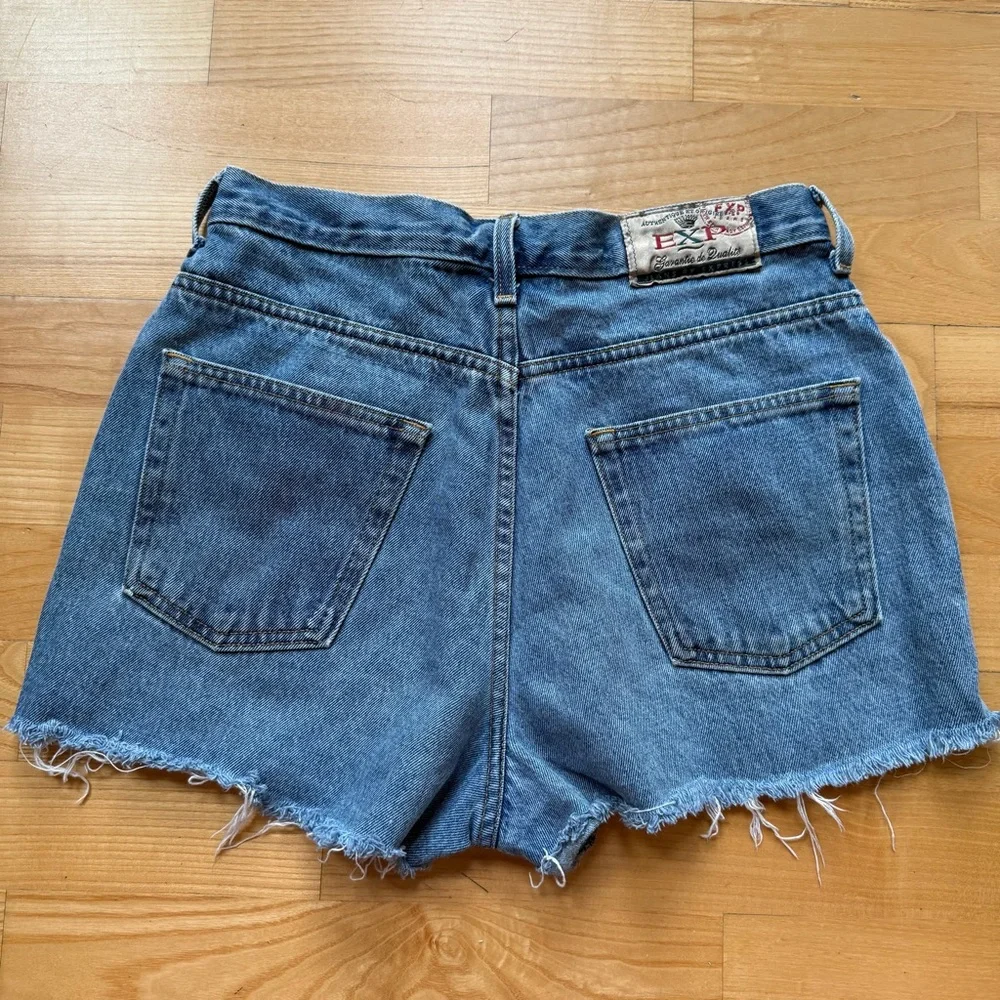 Vintage express jean shorts